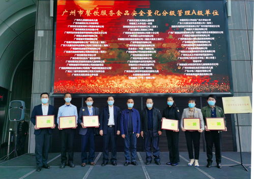 廣州市深入實(shí)施餐飲服務(wù)食品安全量化分級(jí)管理