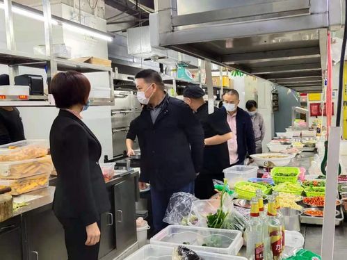 ?？诿捞m分局對餐飲服務單位開展食品安全監督檢查工作