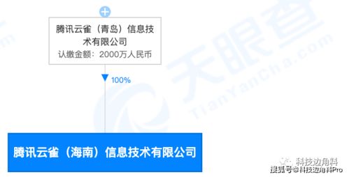 騰訊新設海南云雀信息公司，拓展人力資源與系統集成服務